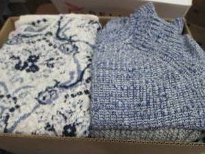 lot 65 image: Box of Assorted Womenss Winter Top...