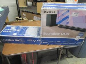 lot 118 image: Samsung 38.5 360-Watt 5.1-Channel ...
