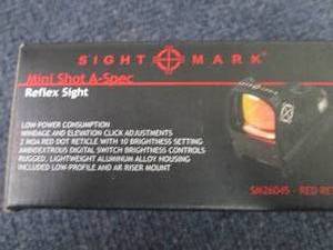 lot 143 image: Sightmark Mini Shot A-Spec M1 Refle...