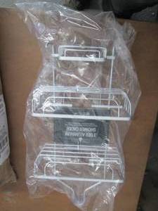 lot 150 image: Urban Shop Pure Bath Shower Caddy O...