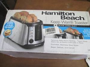 lot 151 image: Hamilton Beach 4-Slice Keep Warm Lo...