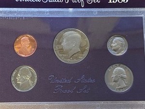 lot 36 image: 1985-S & 1993-S Proof Sets ...