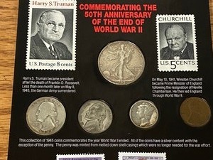 lot 40 image: 50th-Anniversary Of The End Of WWII...