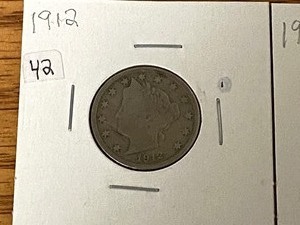 lot 42 image: (6) Liberty Nickels 1897  1899  ...