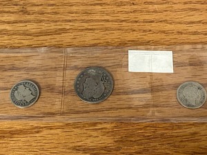 lot 59 image: 1911-S Barber Quarter - - Good Cond...