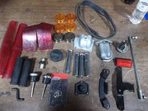 lot 8 image: H.D.Motor Cycle Accessories