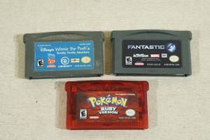 Game Boy Advance Games - Pokemon Ruby
