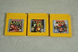 Game Boy Games - Donkey Kong Land 123