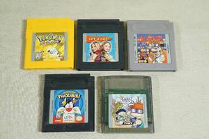 Game Boy Games - Pokemon Yellow, Dr Mario