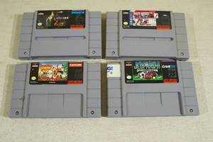 Super Nintendo Games - Phalanx, Goof Troop