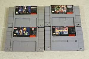 Super Nintendo Games - F-Zero, Lawnmower Man, Toy Story