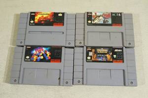 Super Nintendo Games - Wrestlemania, Tetris 2, Battletank