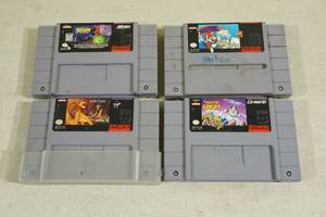 Super Nintendo Games - Spawn, Inspector Gadget, Lion King