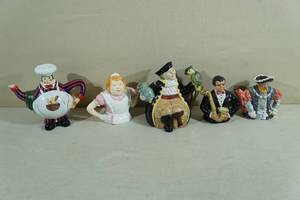 Tea Pots - Chef, Waitress, Pirate
