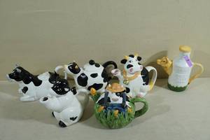 Tea Pots - Cows