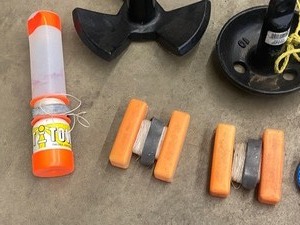 Box Lot Of Boating Supplies