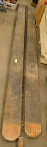 Set of fork extensions 10 ft long 6 wide