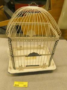 vintage Hendryx bird cage