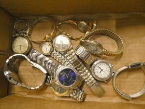 Box of watches - unknown condition
