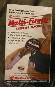 Multi- firmer exercise machine