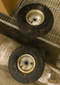 2 small utility tires - 4.103.50