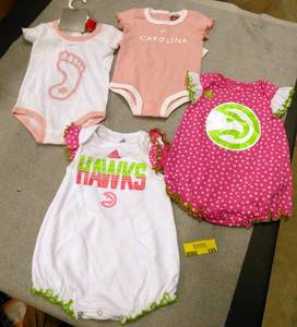4 infant onesies 6-9 months