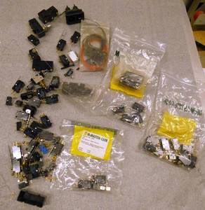 Lot of industrial switches