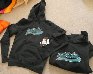 Two Adult Womens Medium sweatshirt  hoodies