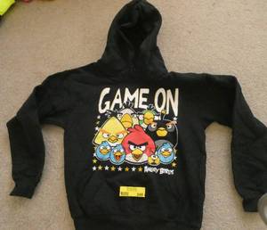 Kids size small Angry Birds hoodie