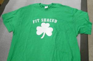 5 tshirts - 3 Fit shaced size XL and 2 Irish XL