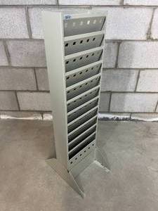MSRP $120 SAFCO 11 Pocket Magazine Rack with base - GREAT CONDITION