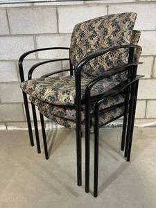 Steelcase Stacking Guest&nbsp Armchairs - Set of 3 - Excellent Condition