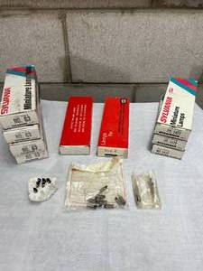 Box of Miscellaneous Silvania Mini Bulbs. All New.