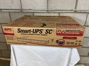 MSRP $300 NEW APC Smart-UPS SC 450VA 120V Professional Grade Uninterruptible Power Supply Prevent Blackouts Brownouts Sags &amp Surges From Reaching Your Valuable Equipment