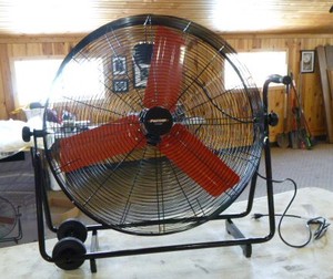 lot 7 image: NEW ProTemp Industrial High Velocity Floor Fan