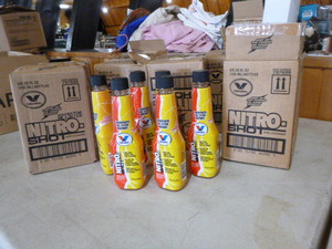 lot 12 image: 8 Cases of Valvoline Nitro Shot and Cleaner