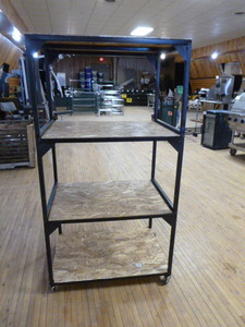 lot 79 image: 4 Tier Cart on Casters