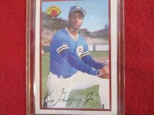 3. 1989 Bowman Ken Griffey Jr. Rook...