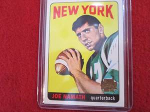 41. 2001 Topps Archives Joe Namath ...
