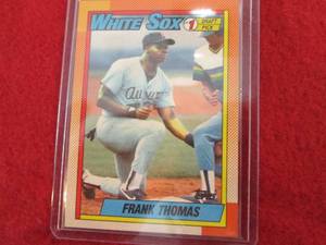 56. 1990 Topps Frank Thomas Rookie...