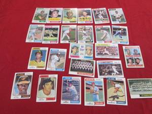 58. 25 1974 Topps Baseball Cards...