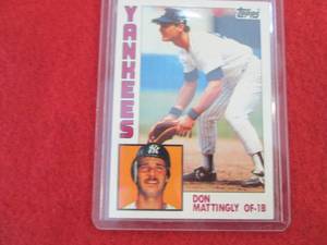 59. 1984 Topps Don Mattingly Rookie...