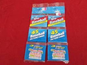 65. 2 1992 Topps Baseball Rack Pack...