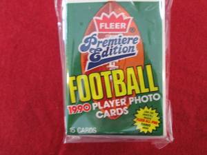 77. 8-1990 Fleer Football Packs...