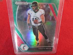 95. 2021 Green Prizm Travis Kelce C...