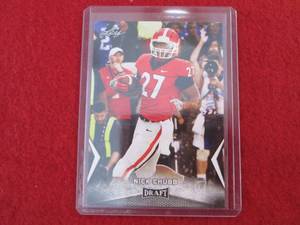 98. 2018 Leaf Nick Chubb Rookie Car...