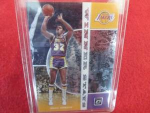 101. 2019 Optic Magic Johnson Card...