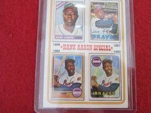 109. 1974 Topps Hank Aaron Card...