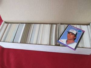 110. Box Of baseball Rookie Cards C...