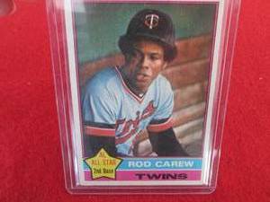 111. 1976 Topps Rod Carew Card...